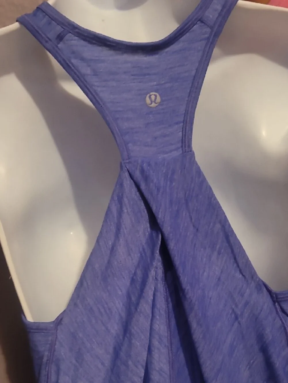 lululemon athletica Periwinkle Racerback Tank Top